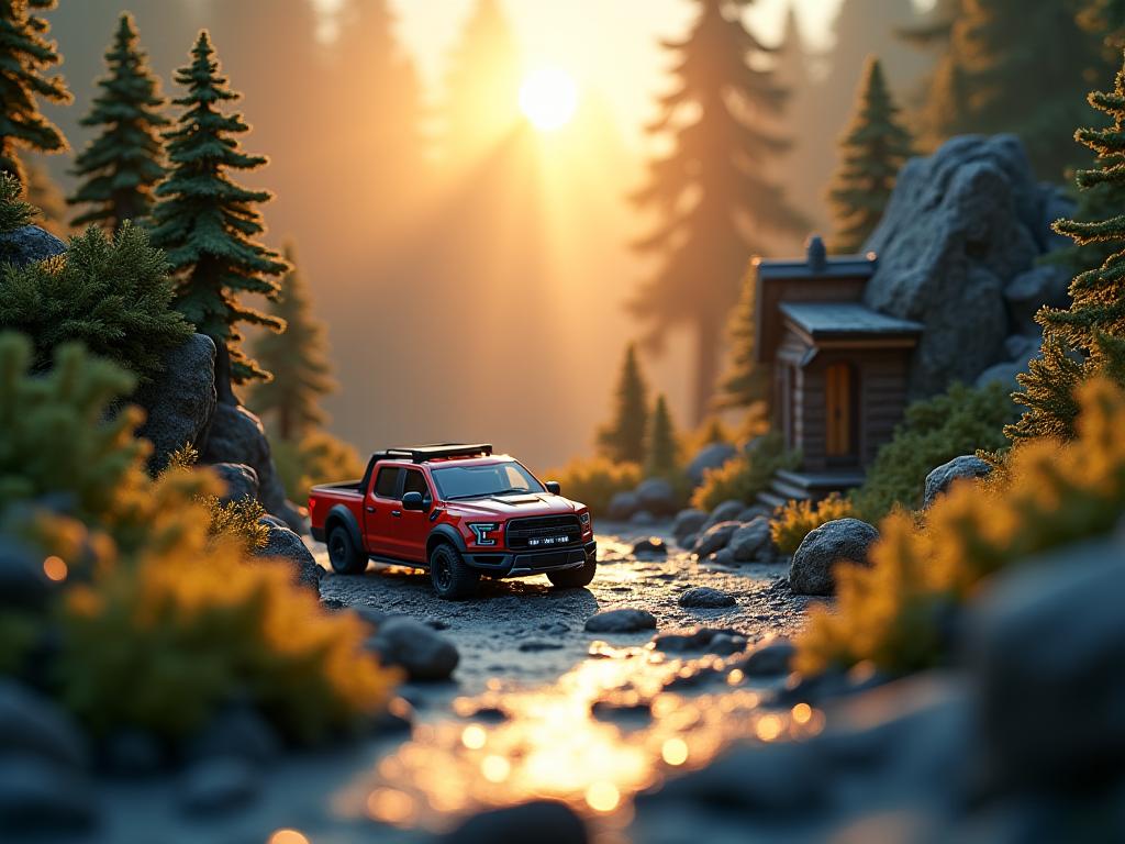 Diorama Szenografie Markenstory